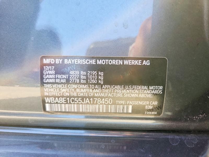 2018 BMW 330E 12