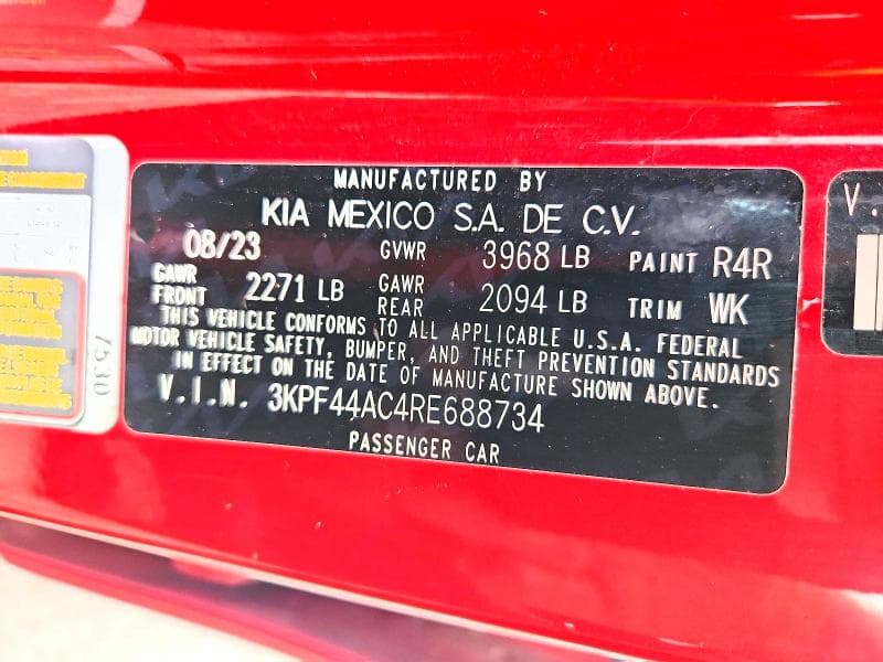 2024 KIA FORTE GT 13
