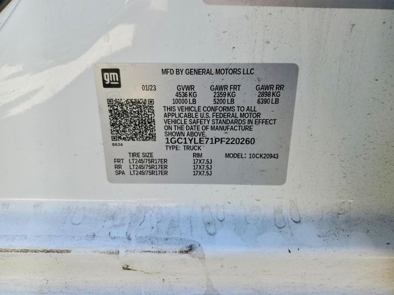 2023 CHEVROLET SILVERADO K2500 HEAVY DUTY 12