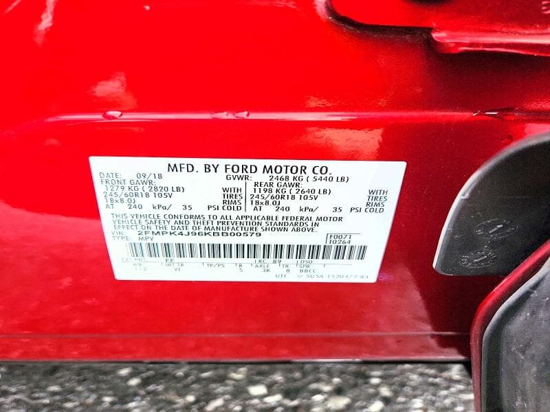 2019 FORD EDGE SEL 13