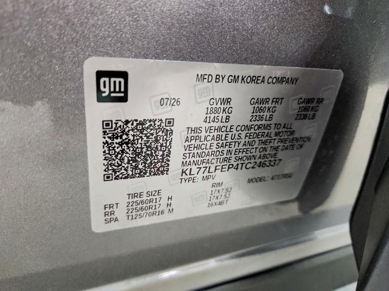 2026 CHEVROLET TRAX LS 14