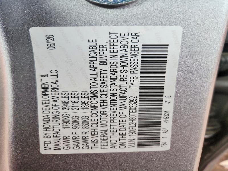2026 HONDA CIVIC SPORT 13