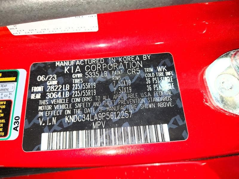 2023 KIA EV6 WIND 13