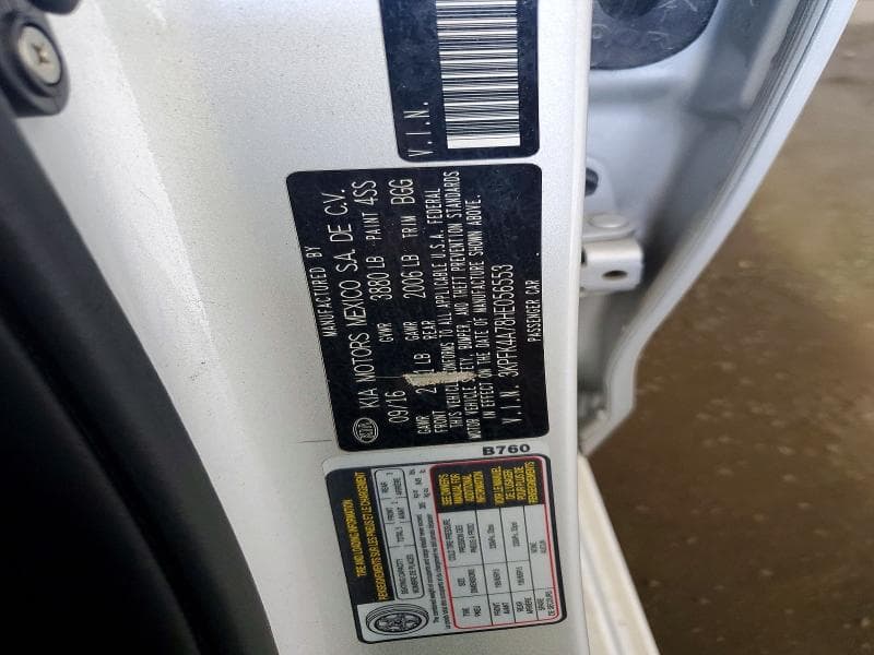 2017 KIA FORTE LX 13