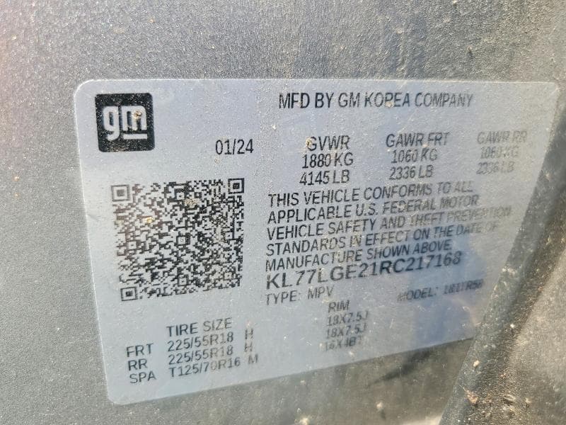 2024 CHEVROLET TRAX 1RS 12