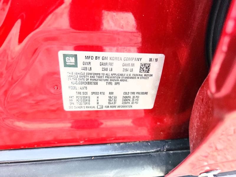 2019 BUICK ENCORE ESSENCE 12
