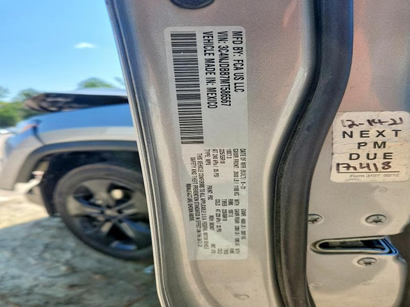 2021 JEEP COMPASS LATITUDE 12