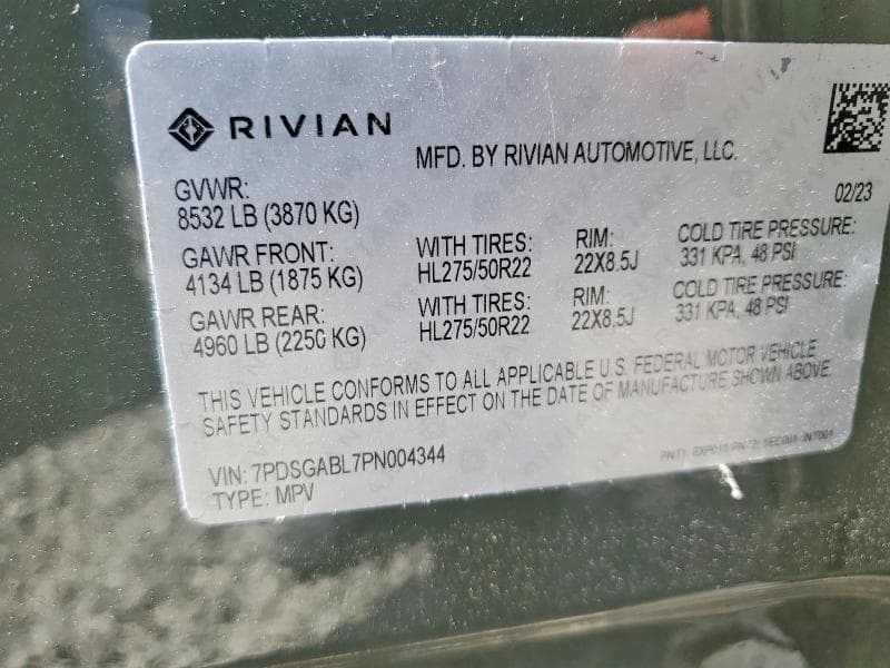 2023 RIVIAN R1S LAUNCH EDITION 13