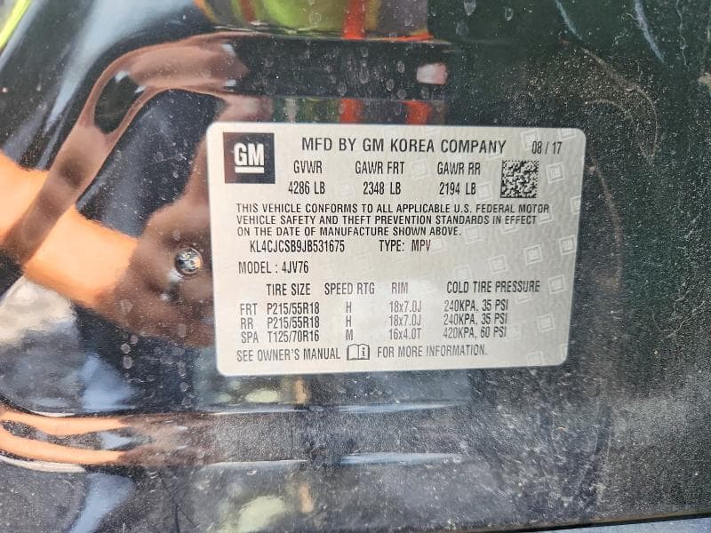 2018 BUICK ENCORE ESSENCE 12
