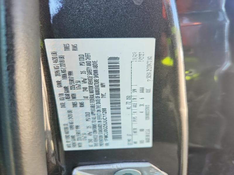 2018 FORD ESCAPE SE 13