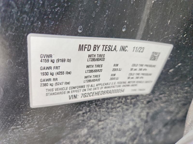 2024 TESLA CYBERTRUCK 12