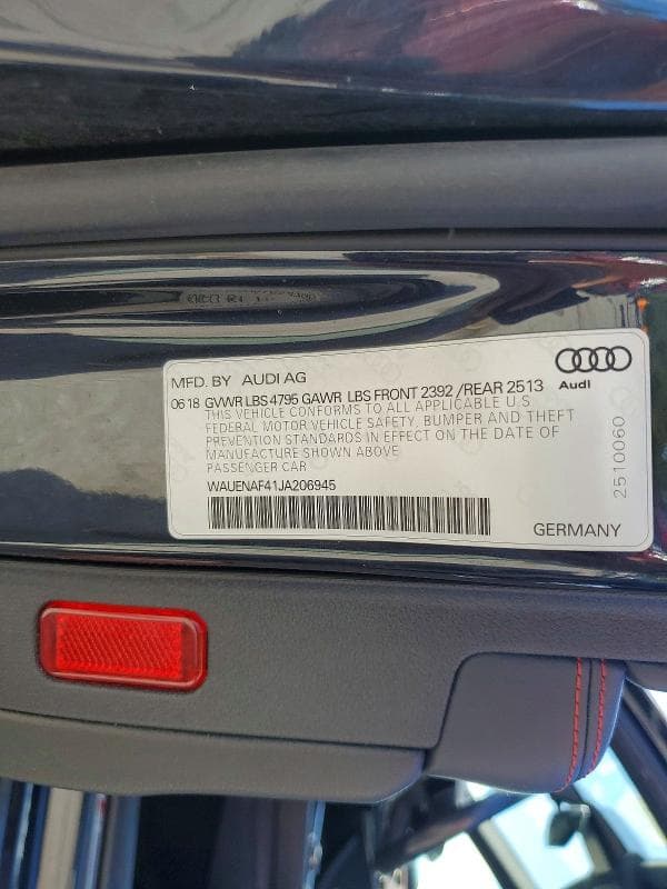2018 AUDI A4 PREMIUM PLUS 13