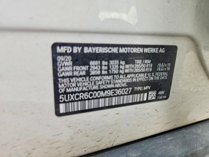 2021 BMW X4 4D 4WD 12