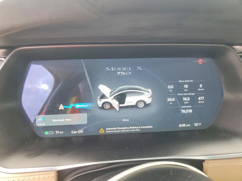 2017 TESLA MODEL X 9