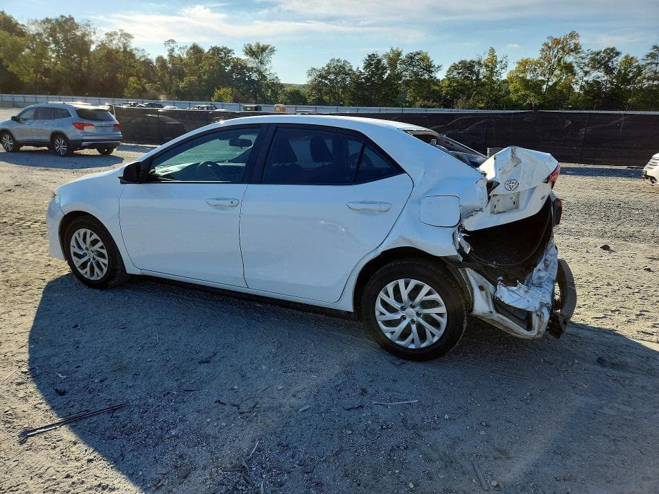 2019 TOYOTA COROLLA LE 2