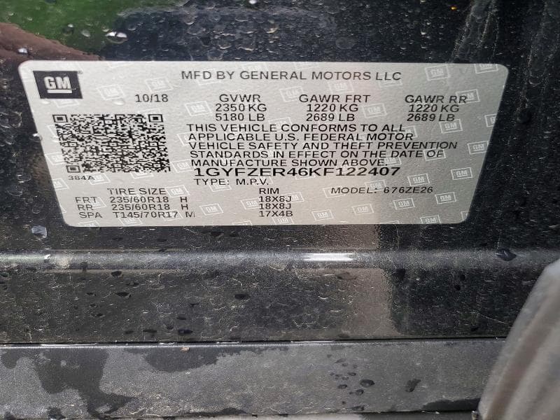 2019 CADILLAC XT4 SPORT 13