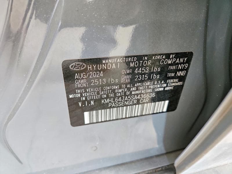 2025 HYUNDAI SONATA SEL 12