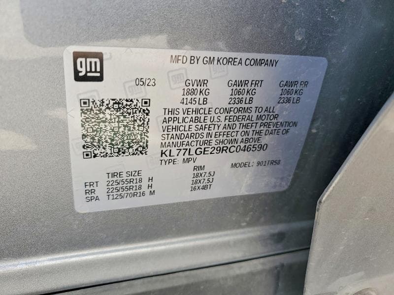 2024 CHEVROLET TRAX 1RS 13