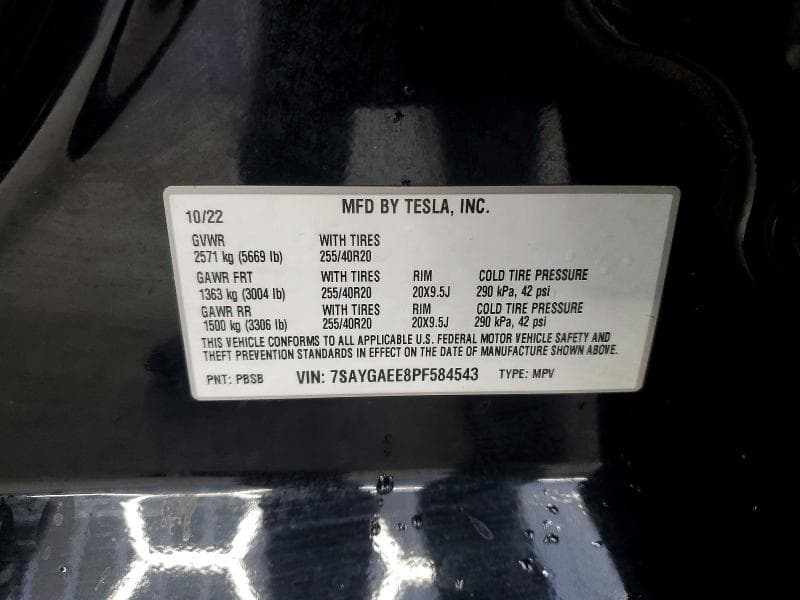 2023 TESLA MODEL Y 13
