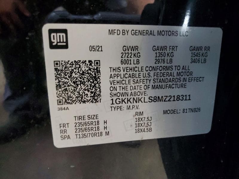 2021 GMC ACADIA SLE 14