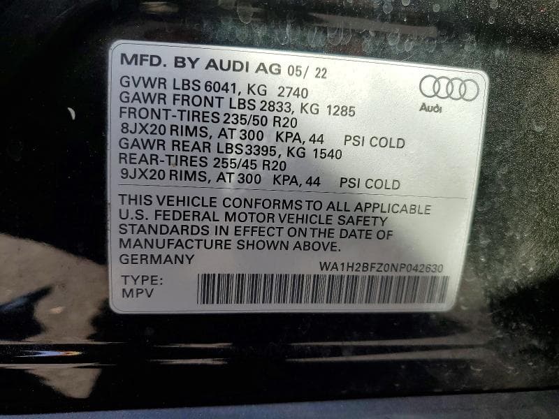 2022 AUDI Q4 E-TRON PREMIUM PLUS 13