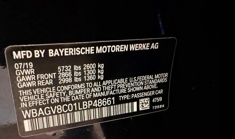 2020 BMW M850XI 10