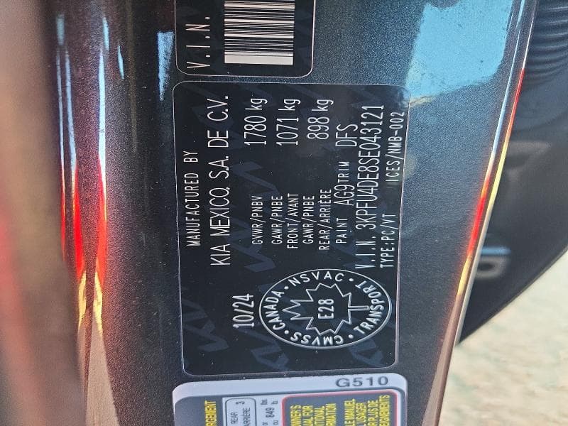 2025 KIA K4 EX 12
