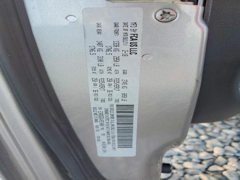 2018 DODGE GRAND CARAVAN GT 13