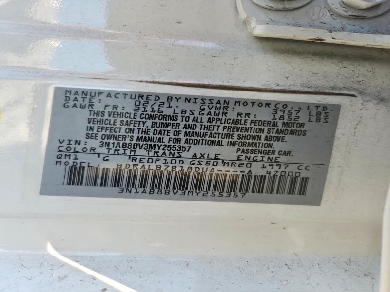2021 NISSAN SENTRA S 13