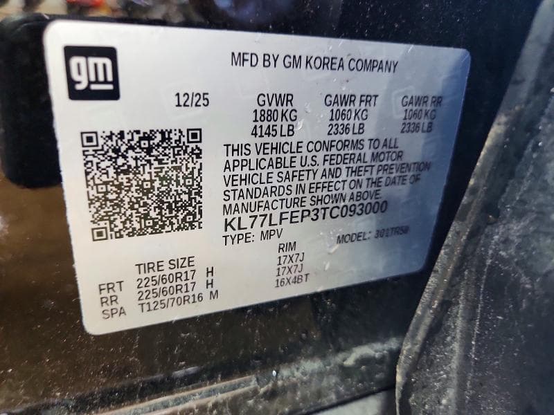 2026 CHEVROLET TRAX LS 14