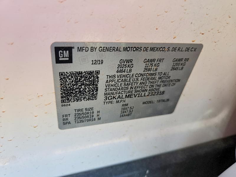 2020 GMC TERRAIN SLE 13