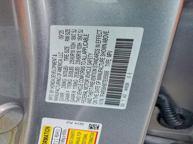 2026 HONDA CR-V SPORT-L 13