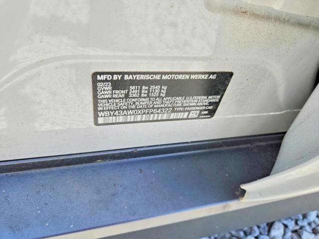 2023 BMW I4 EDRIVE 35 12
