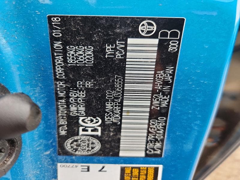 2018 TOYOTA PRIUS PRIME PLUS 12