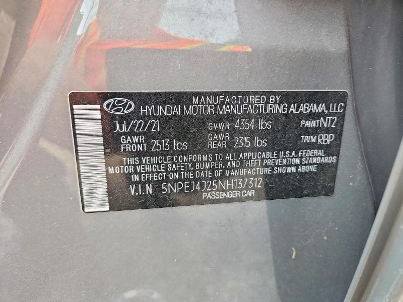 2022 HYUNDAI SONATA SEL PLUS 13