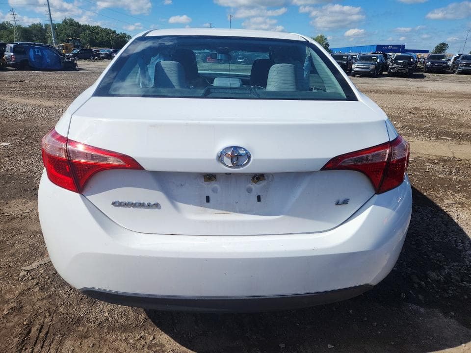 2019 TOYOTA COROLLA LE 6