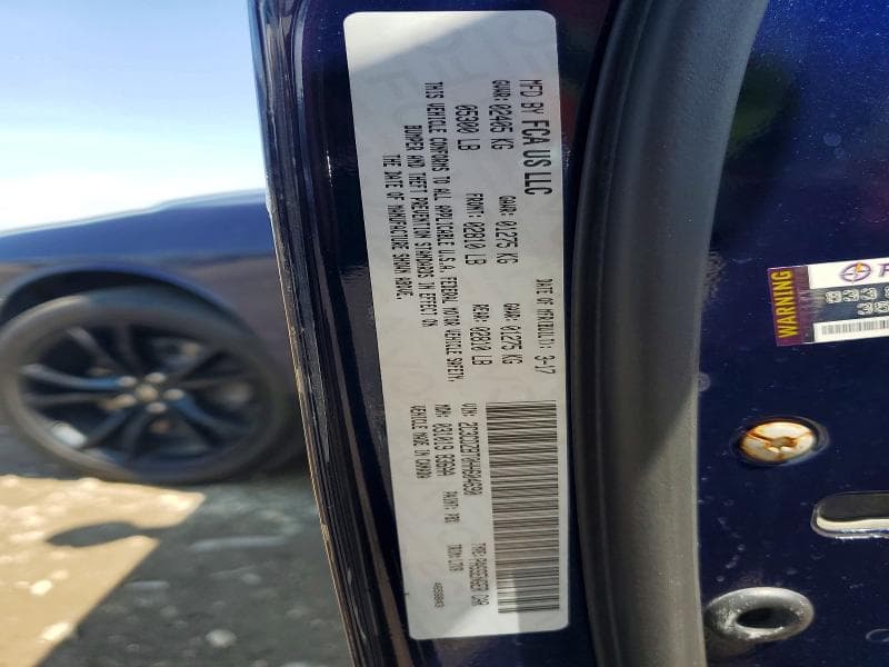 2017 DODGE CHALLENGER R/T 12