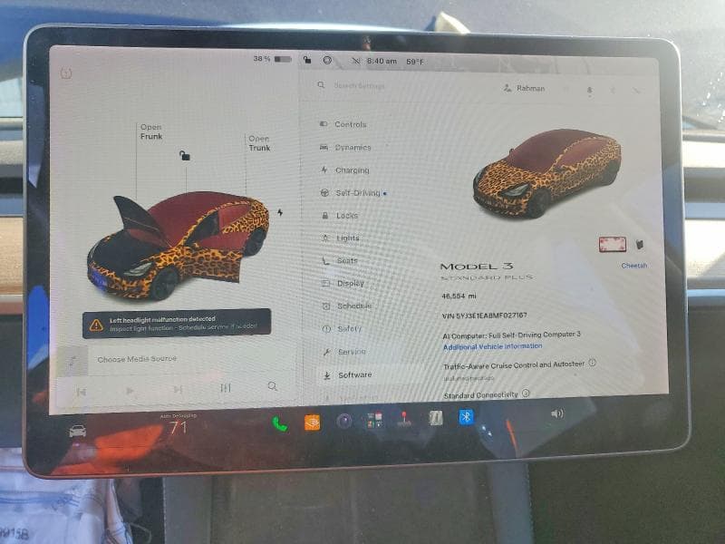 2021 TESLA MODEL 3 9