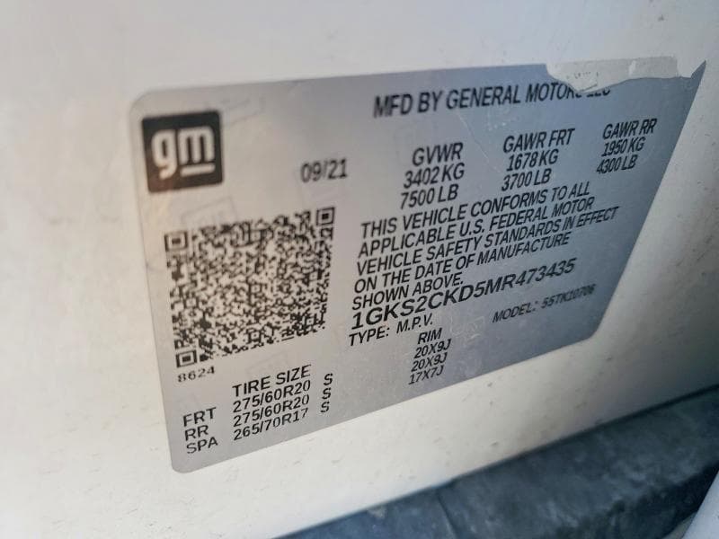 2021 GMC YUKON AT4 13