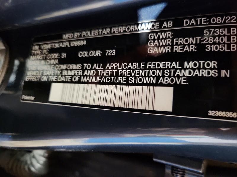 2023 POLESTAR 2 12