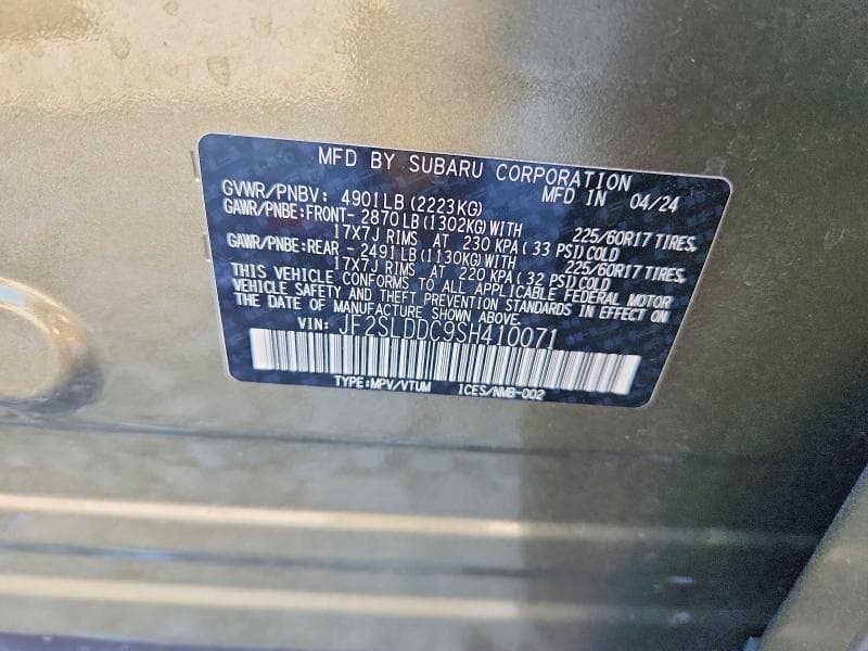 2025 SUBARU FORESTER PREMIUM 13