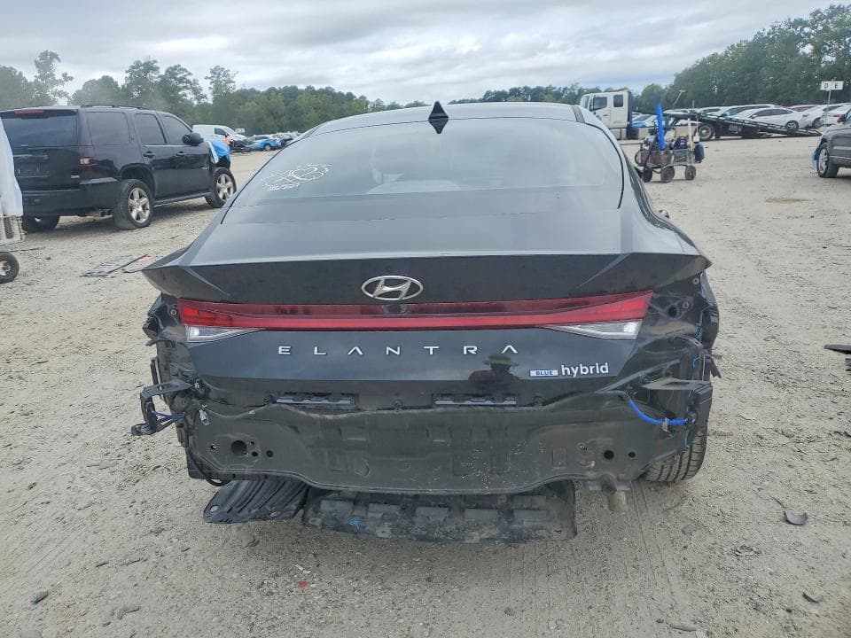 2021 HYUNDAI ELANTRA BLUE 6