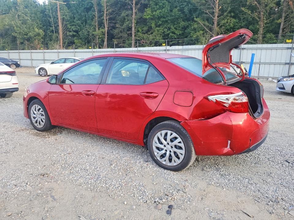 2019 TOYOTA COROLLA LE 2