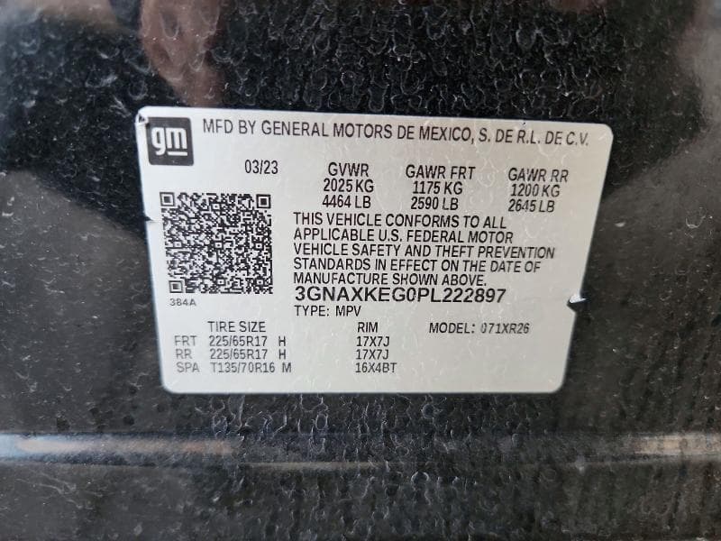 2023 CHEVROLET EQUINOX LT 14