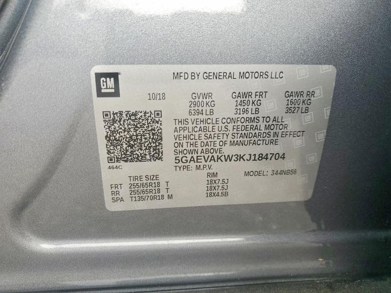 2019 BUICK ENCLAVE ESSENCE 13
