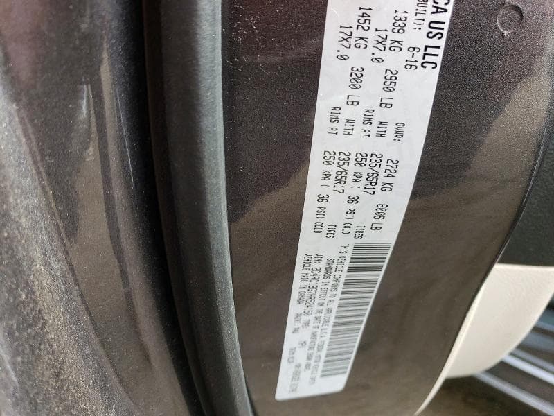 2017 CHRYSLER PACIFICA TOURING L 13