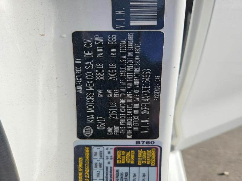 2018 KIA FORTE LX 13