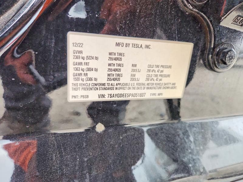 2023 TESLA MODEL Y 13