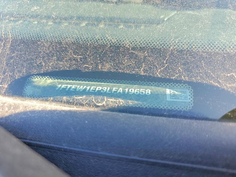 2020 FORD F150 SUPERCREW 12
