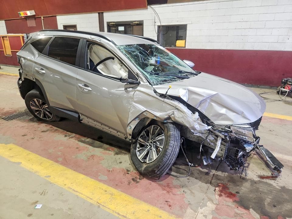 2023 HYUNDAI TUCSON BLUE 4